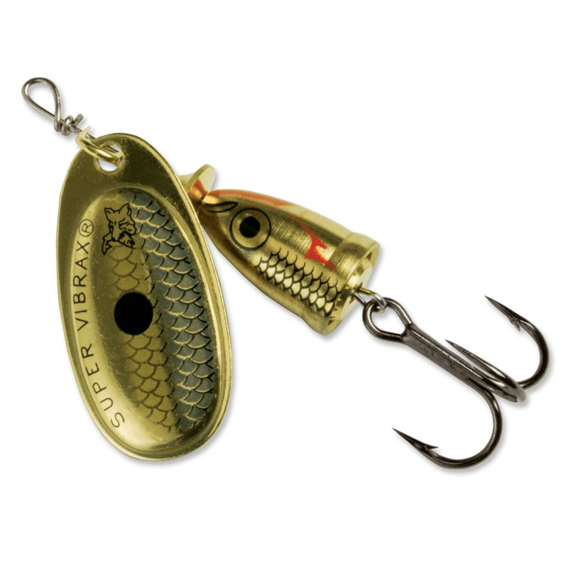 Blue Fox Classic Vibrax Spinner, Silver Shiner