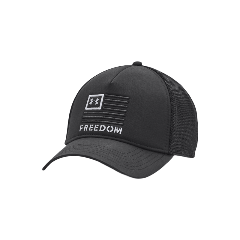 Under Armour Freedom Trucker Hat, in White