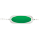 Luhr-Jensen Jensen Trout & Kokanee Dodger - Chrome / Green.jpg
