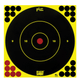 Pro Shot Splatter Shot 8" Green Bullseye Target (6) - GREEN.jpg