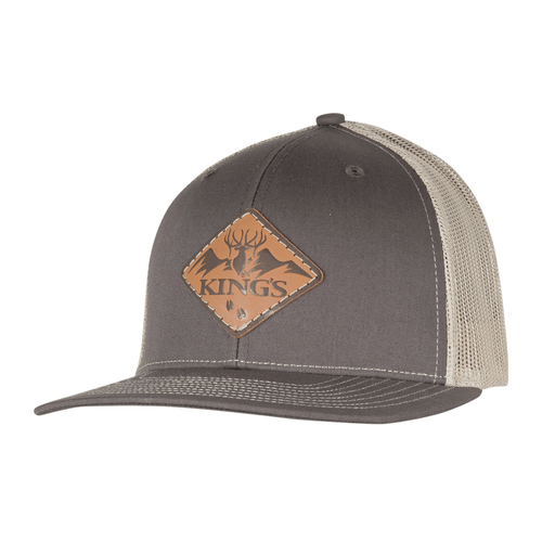 King's Camo Diamond Elk Logo Patch Hat