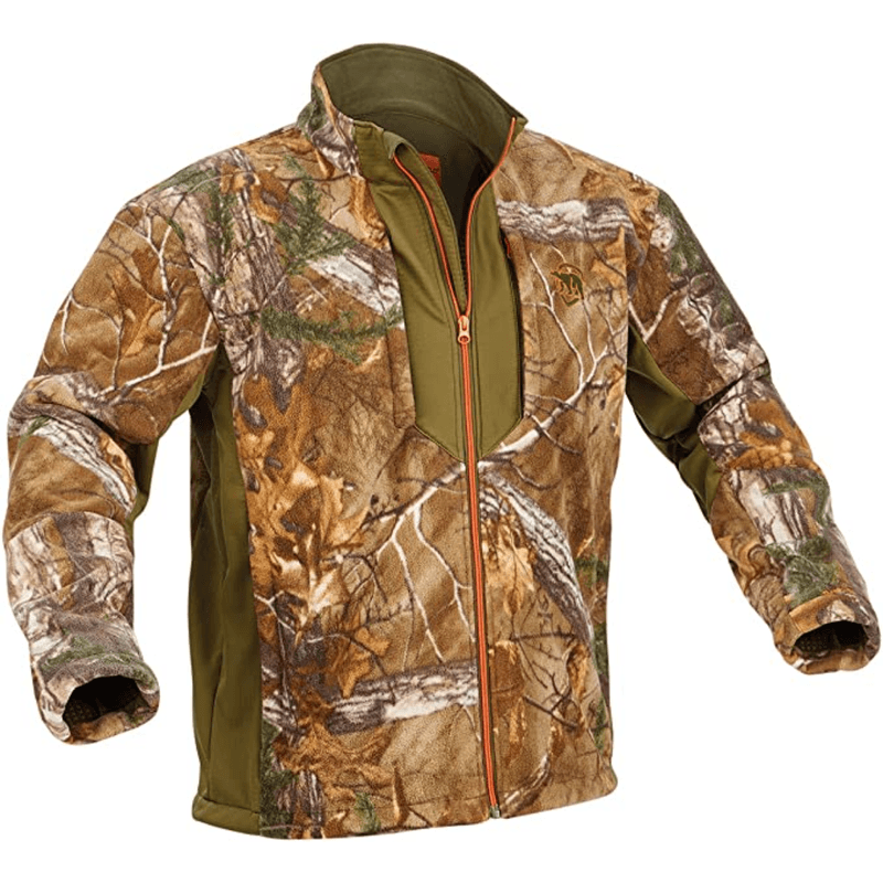 Shield Fleece Logo Jacket, Fleece Hunting Jacket