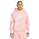 Nike Club Fleece Graphic Pullover Hoodie - Men's - Pink Bloom / White / White.jpg