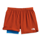 The North Face Sunriser 2-in-1 Short - Men's - Rusted Bronze / Super Sonic Blue.jpg