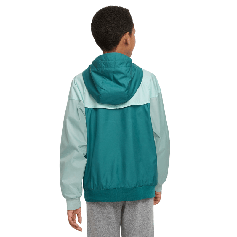 Teal windbreaker outlet nike