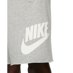 Nike-Club-Alumni-French-Terry-Short---Men-s---Dark-Grey-Heather---White---White