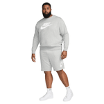 Nike-Club-Alumni-French-Terry-Short---Men-s---Dark-Grey-Heather---White---White