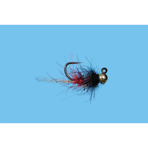 Solitude Fly Tungsten Jig Red Butt Fly (12 Count)