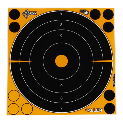 Allen EZ Aim Adhesive Splash Reactive Paper Shooting Target (6-Pack)