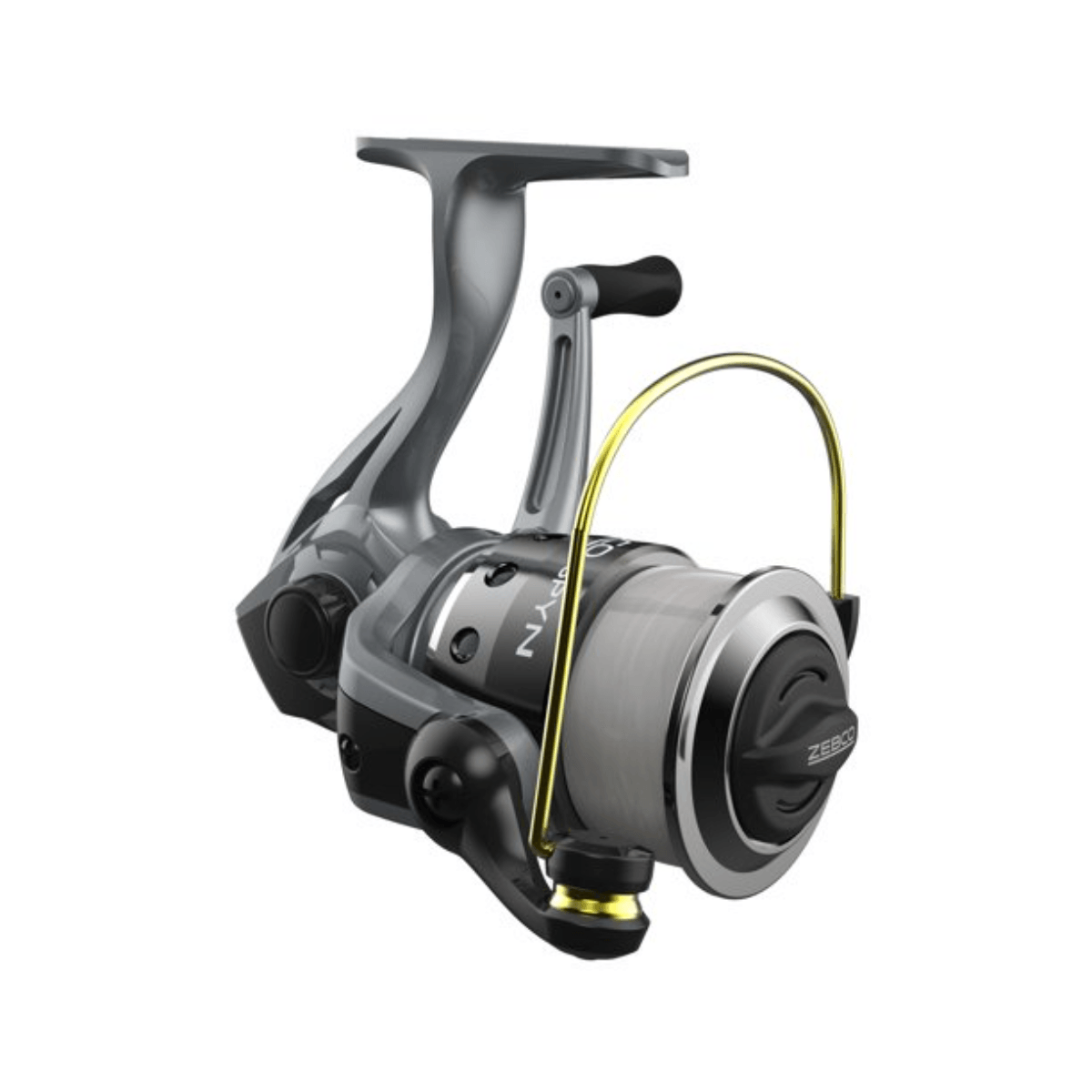 Zebco Spyn Spinning Fishing Reel, 3 Bearings (2 + Clutch), Instant  Anti-Reverse with Front-Adjustable Drag, All-Metal Gears