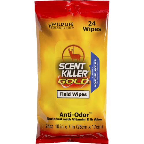 Wildlife Research Scent Killer Gold Field Wipes