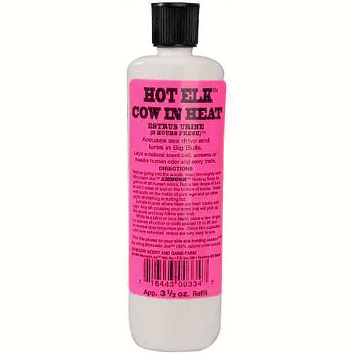 Moccasin Joe Hot Elk Cow Heat 3.5 Oz Refill