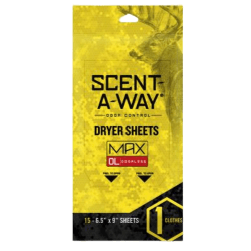 Hunters Specialties Scent-a-way Max Dryer Sheets Odorless