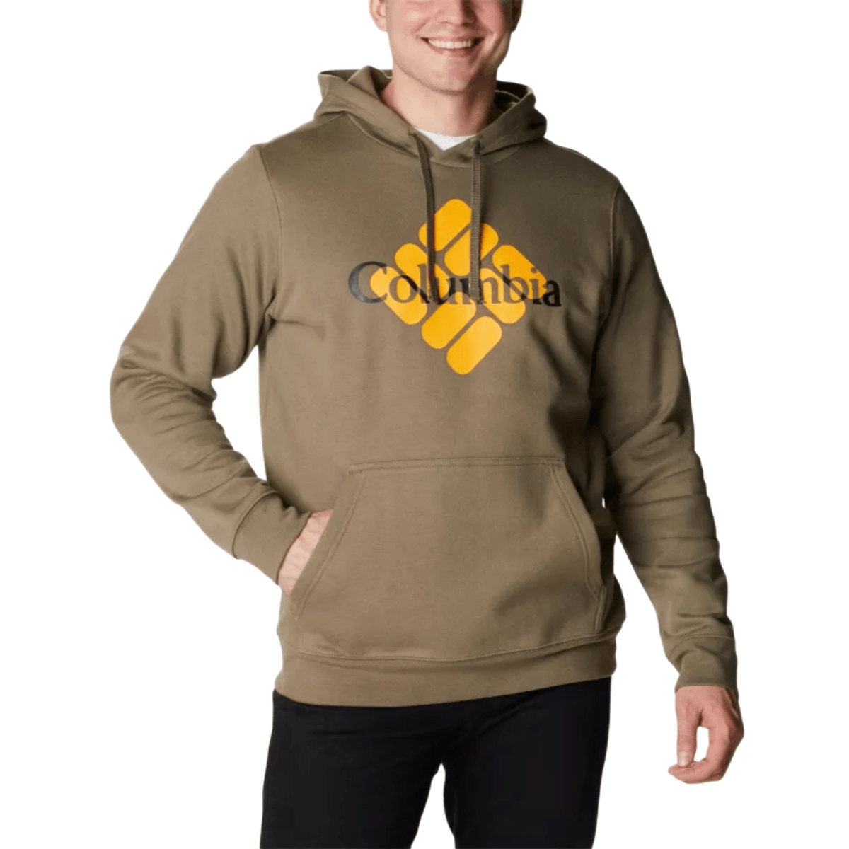 Trek printed cotton blend hoodie - Columbia - Men