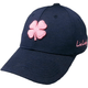 Black Clover Lucky Heather Golf Hat - Navy Heather / Desert Rose.jpg