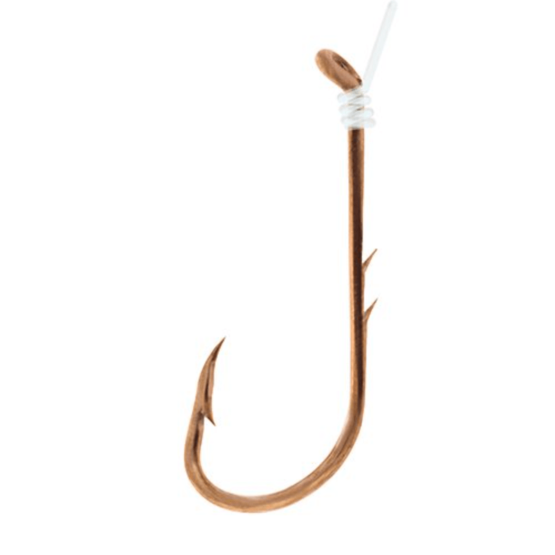 Eagle Claw Lake & Stream Baitholder Snell Hook Size 8, Bronze