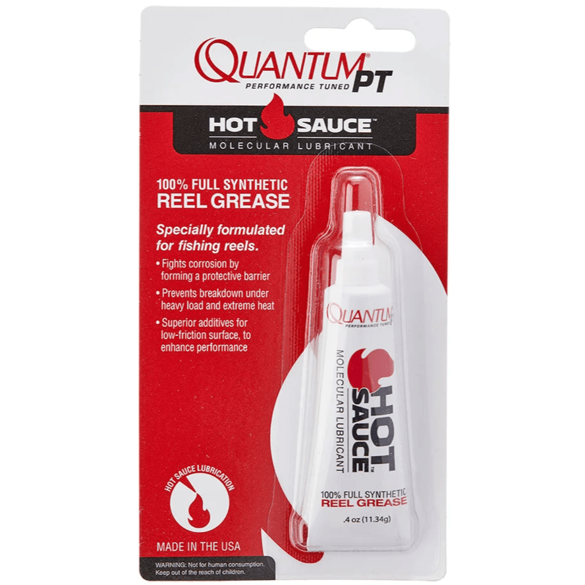 Quantum Hot Sauce Reel Grease - Als.com