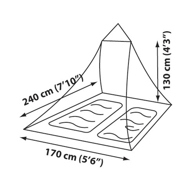 SEATOSUMMIT Mosquito Pyramid - Insektennetz