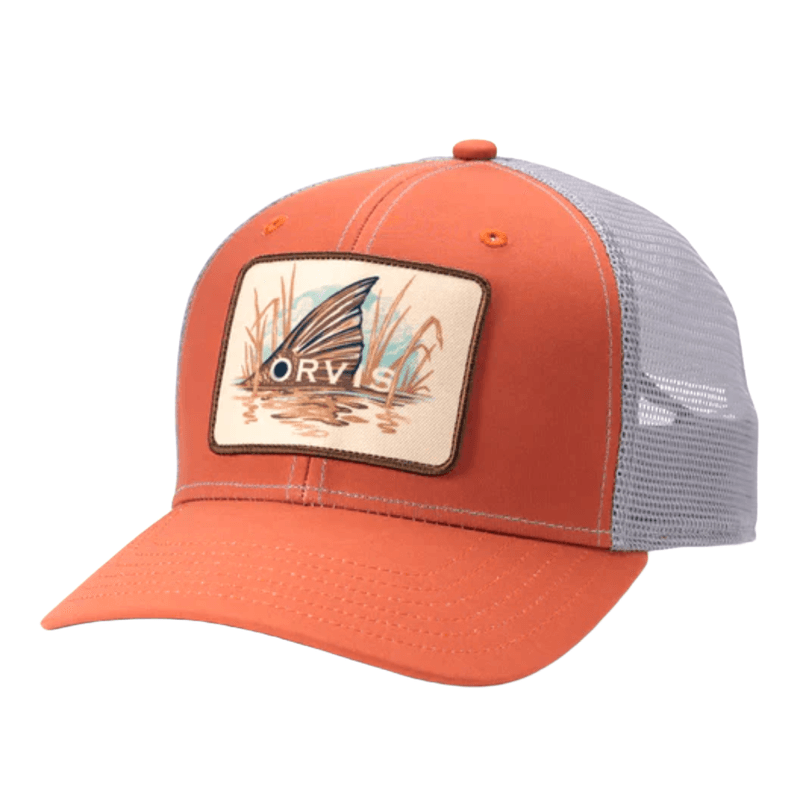 Orvis Low Tide Red Tail Trucker Hat - Men's - Bobwards.com