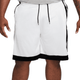 Nike Dri-fit Elite Basketball Short - Men's - White / Black / Black.jpg