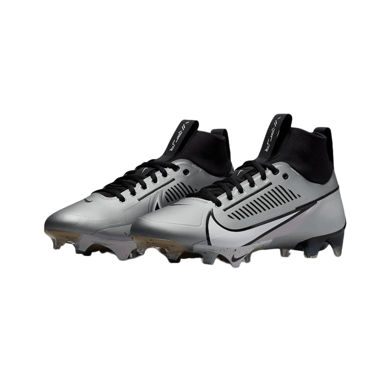 Nike Men's Vapor Edge Pro 360 2 Football Cleats, Size 13, White/Silver