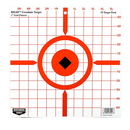Birchwood Casey Rigid 12" Crosshair Sight-In 10 Target