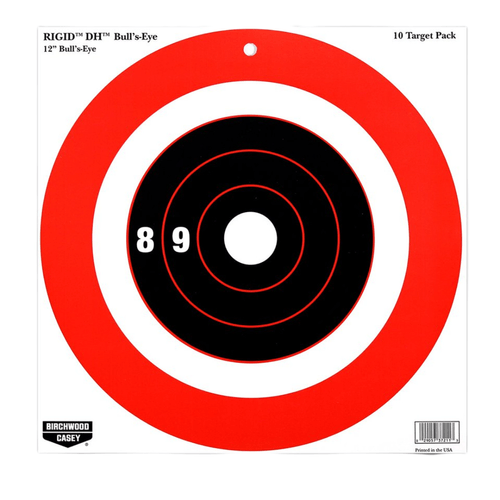 Birchwood Casey Rigid 12" Bull's-Eye DH 10 Target