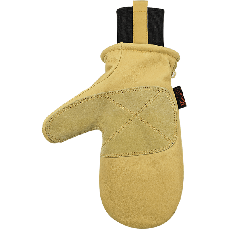 Kinco Lined Heavy-duty Premium Grain & Suede Pigskin Ski Mitt W/ Omni-Cuff - Men's - Wheat.jpg