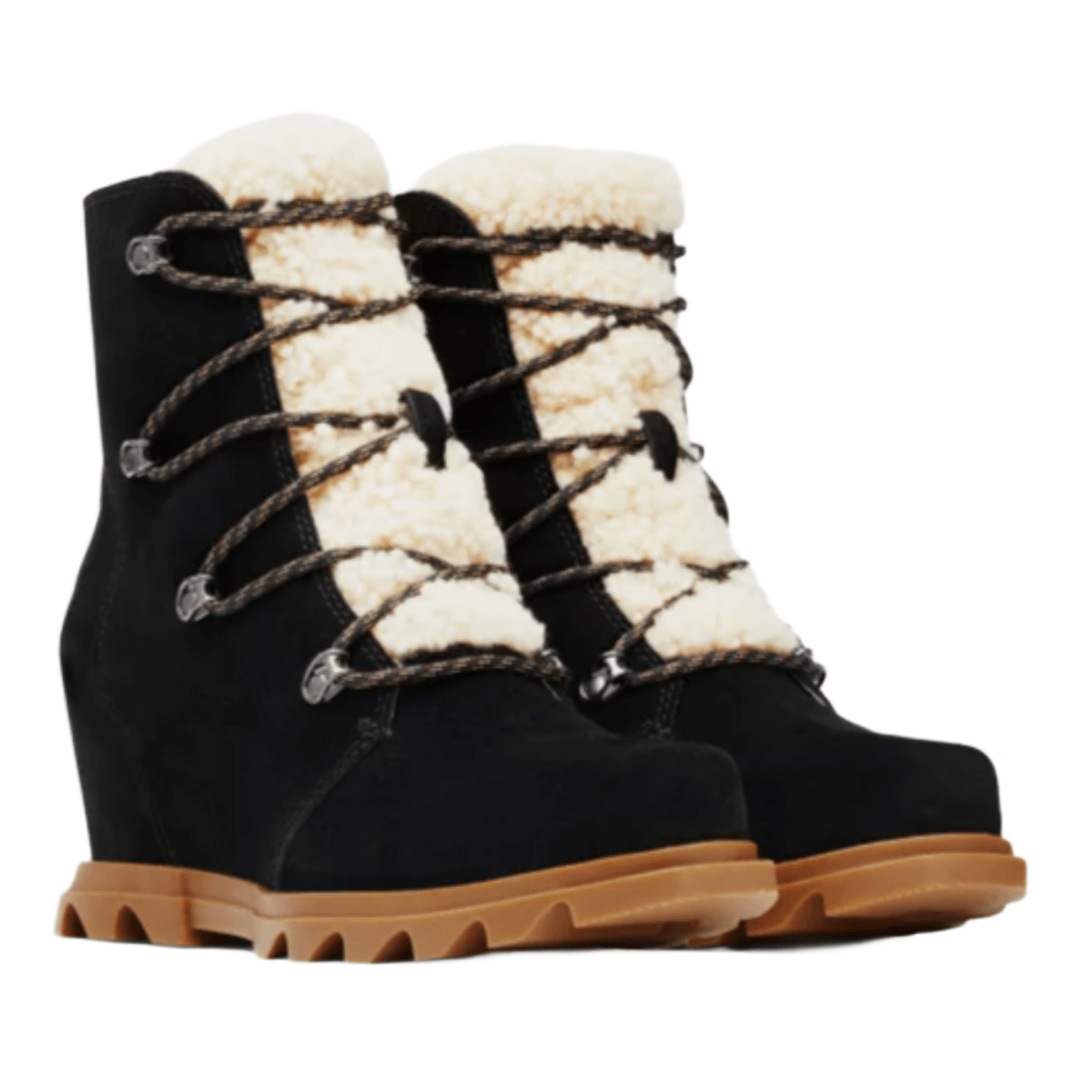 Sorel joan of arctic best sale black wedge