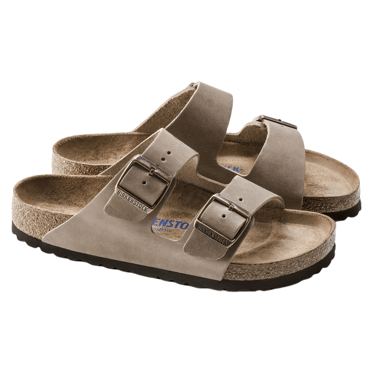 Birkenstock Arizona Soft Footbed Sandals in Taupe
