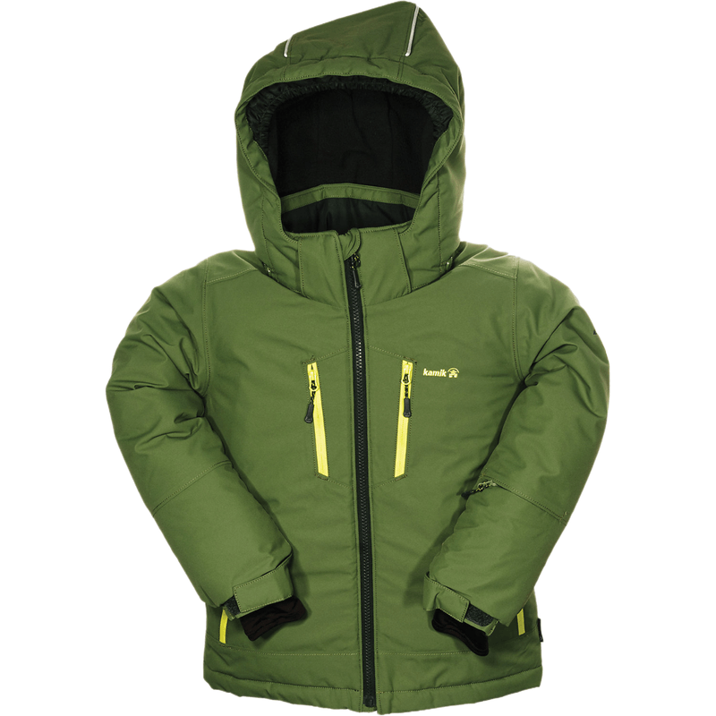 Boys green ski sales jacket