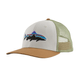 Patagonia Fitz Roy Trout Trucker Hat - White  / Classic Tan.jpg