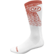 Warrior Lazer Crew Sock - White / Red.jpg