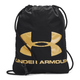 Under Armour Ozsee Drawstring Backpack - Black / Metallic Gold.jpg