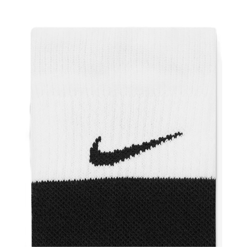 Nike Elite Basketball Crew Sock (3 Pack)  - Youth - White / Black.jpg