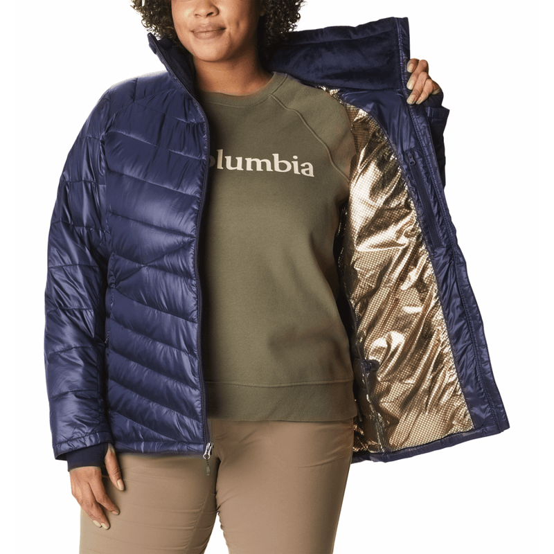 Columbia down best sale omni heat jacket