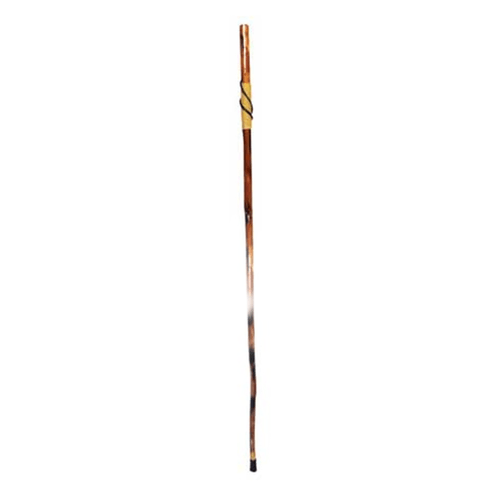 Sona Enterprises Dot Carved Handle 55" Walking Stick