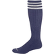 Pro Feet 3 Striped Polypropylene Soccer Sock - Men's - Navy / White.jpg