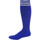 Pro Feet 3 Striped Polypropylene Soccer Sock - Men's - Royal / White.jpg