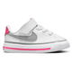 Nike Court Legacy Shoe - Youth - White / Grey / Pink / Kumquat.jpg
