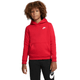 Nike Sportswear Club Pullover Hoodie - Youth - University Red / White.jpg