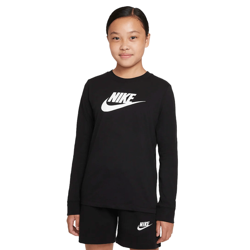 Nike Sportswear Older Kids' (Girls') Long-Sleeve Cropped Top