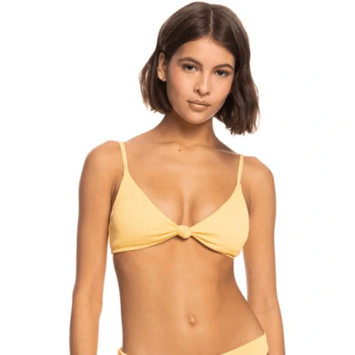 Roxy Love Rib The Surf Knot Triangle Bikini Top - Women's