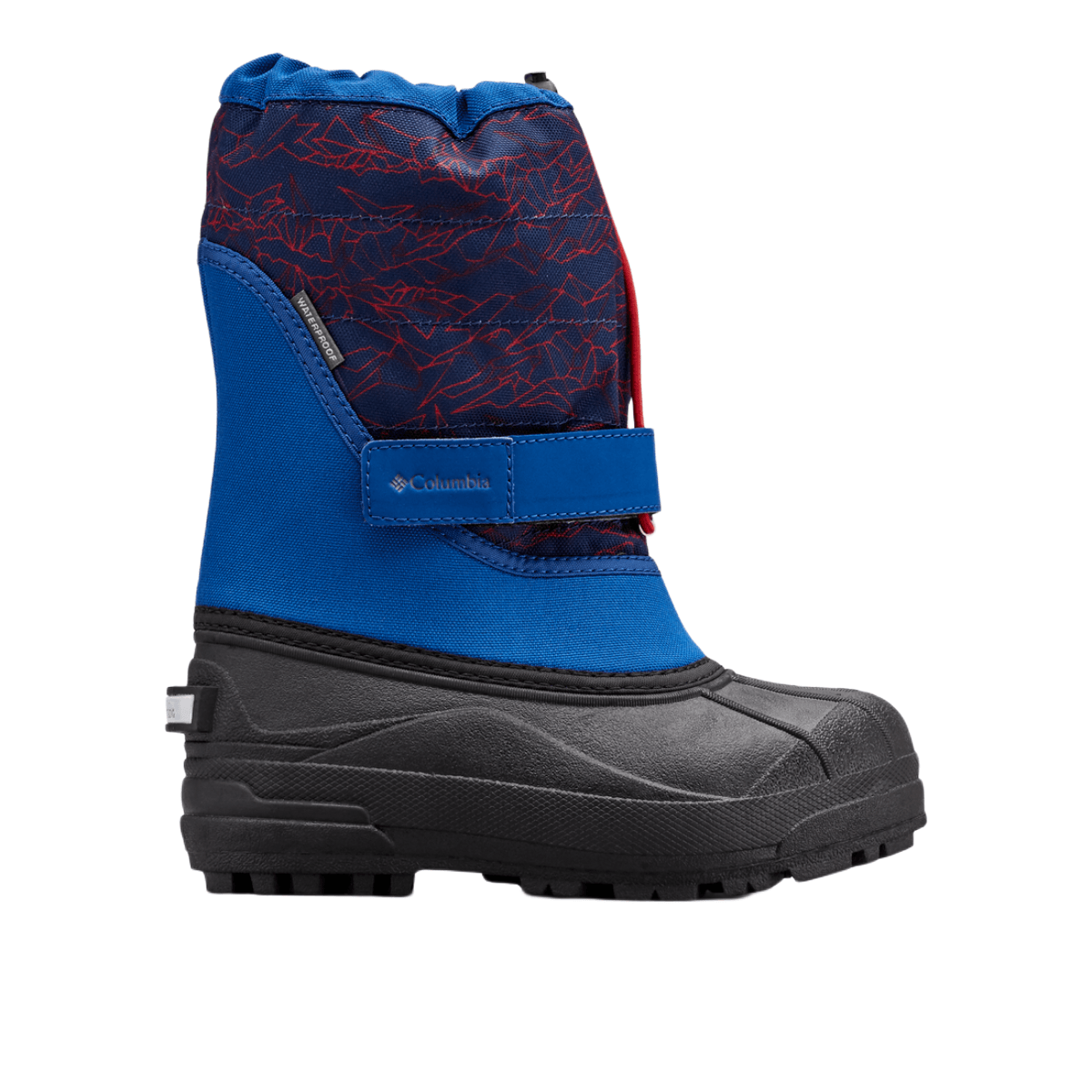 Columbia Powderbug Plus II Print Snow Boot Toddler Royal Rocket 4C