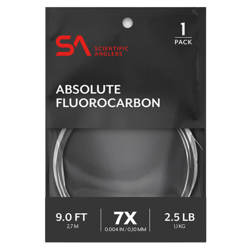 Scientific Anglers Absolute Fluorocarbon Tapered Leader
