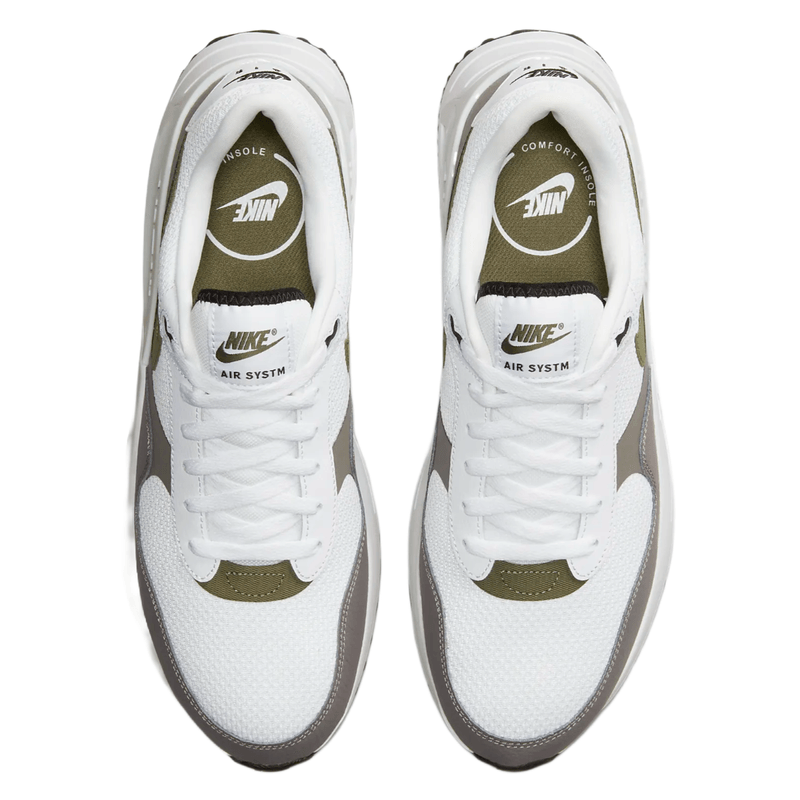 Nike Air Max 1 White Black Medium Olive