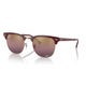 Ray-Ban Clubmaster Sunglasses - Bordeaux / Red Mirror.jpg