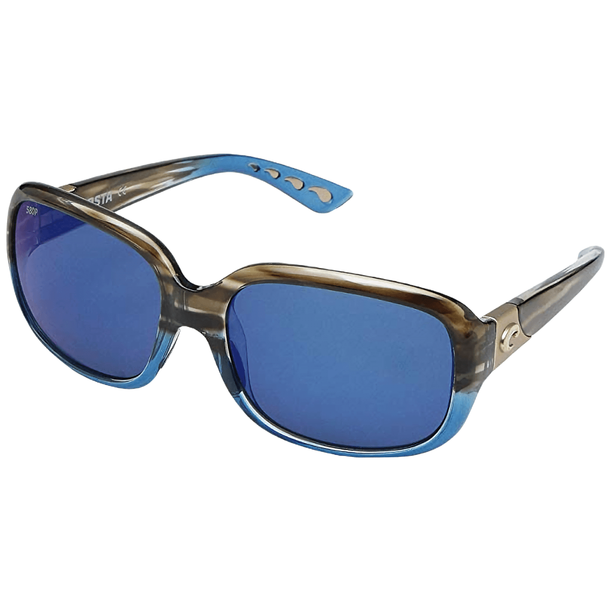 Costa Del Mar Gannet Sunglasses Shiny Wahoo / Blue Mirror