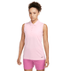 Nike Dri-fit Victory Sleeveless Golf Polo - Women's - Med Soft Pink / Black.jpg