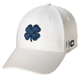 Black Clover Iron X Golf Hat - Men's - White / Sapphire.jpg